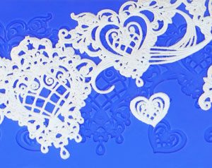 Heart & Soul Lace Mould