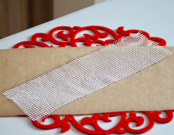 Hessian Earth - Ready Made Lace