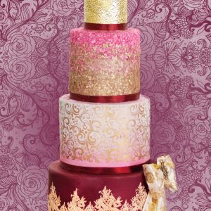 Pink-&-Gold-Cake-2