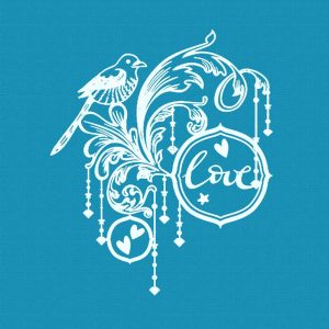 Touch of Elegance - Mini Mesh Stencil