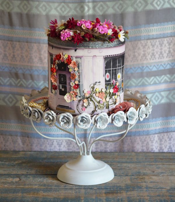 Elegant Roses - Printed Edible Icing Sheet - Image 3