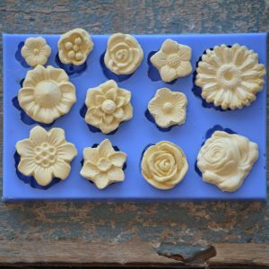 Assorted Blooms - Silicone Mould