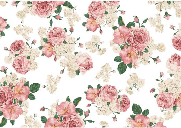 Elegant Roses - Printed Edible Icing Sheet
