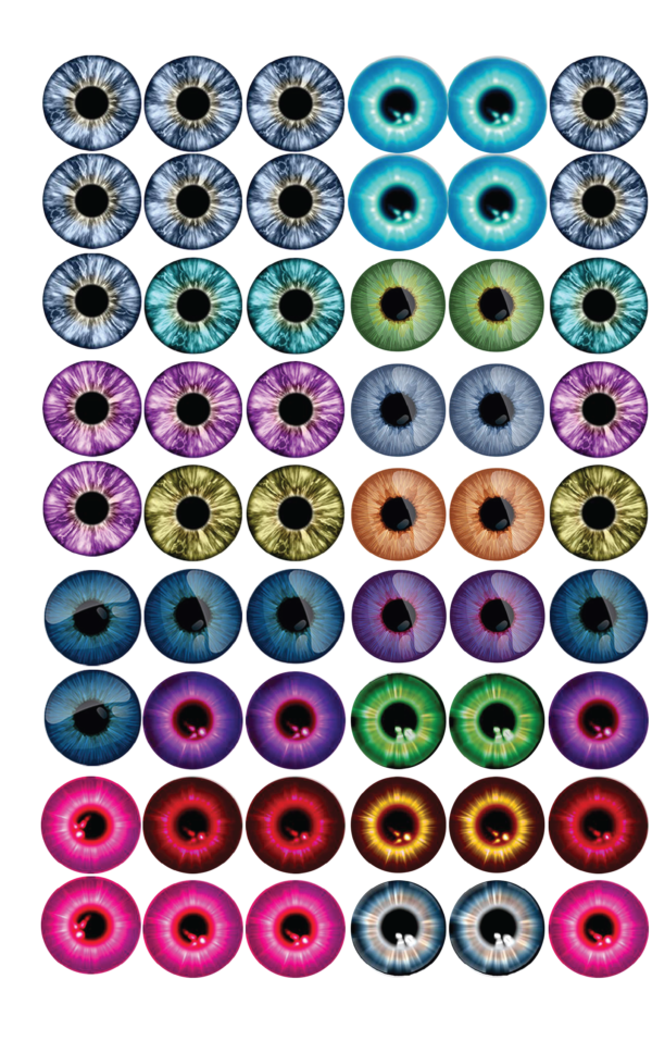 Large Eye - A5 Icing Sheet