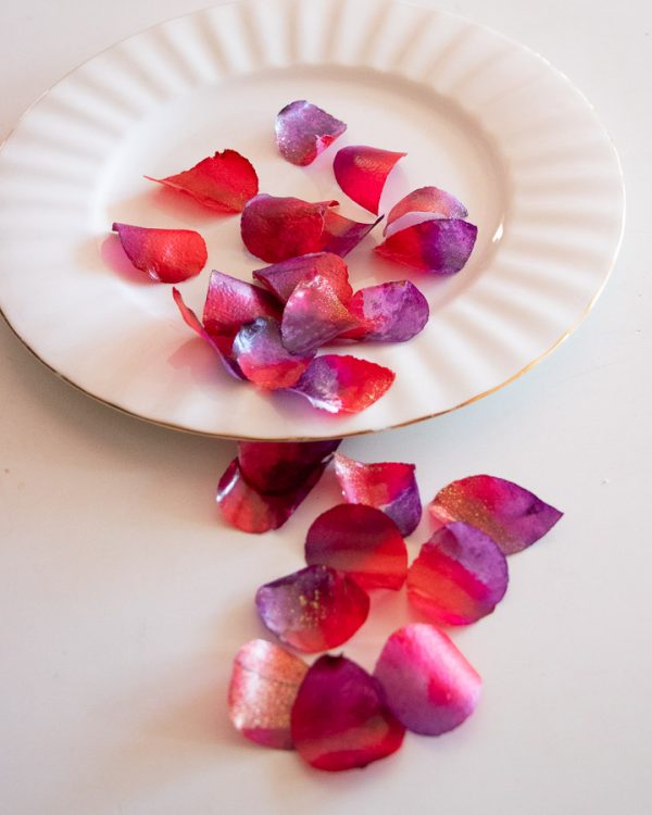 Edible Rose Petals - Red & Purple