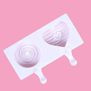 Heart and Circle Cakesicle Mould