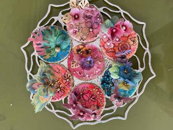 Rose Gold - Edible Alcohol Inks - Image 3