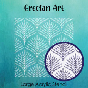 Grecian Art - Large Acrylic Stencils