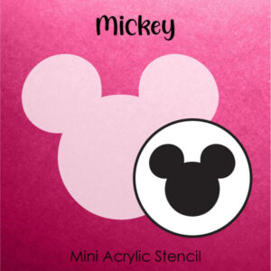 Mickey - Small Acrylic Stencils