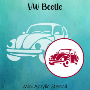 VW Beetle- Small Acrylic Stencils