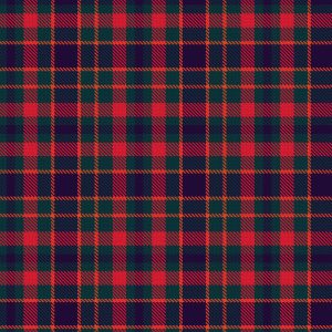 Blue & Red Plaid – Printed Edible Icing Sheet